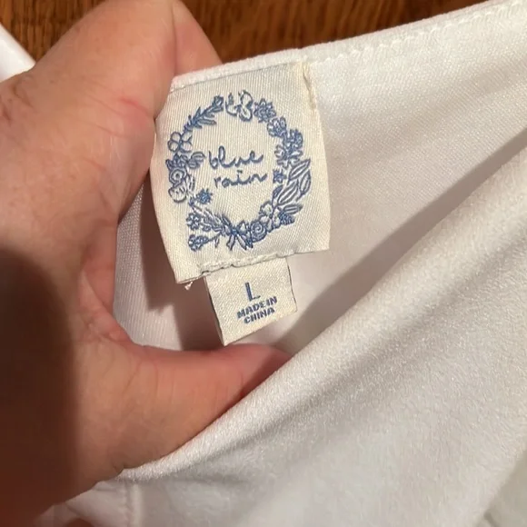 Blue Rain jump suit.  Size L.  Worn 2X. Excellent condition - Picture 3 of 8